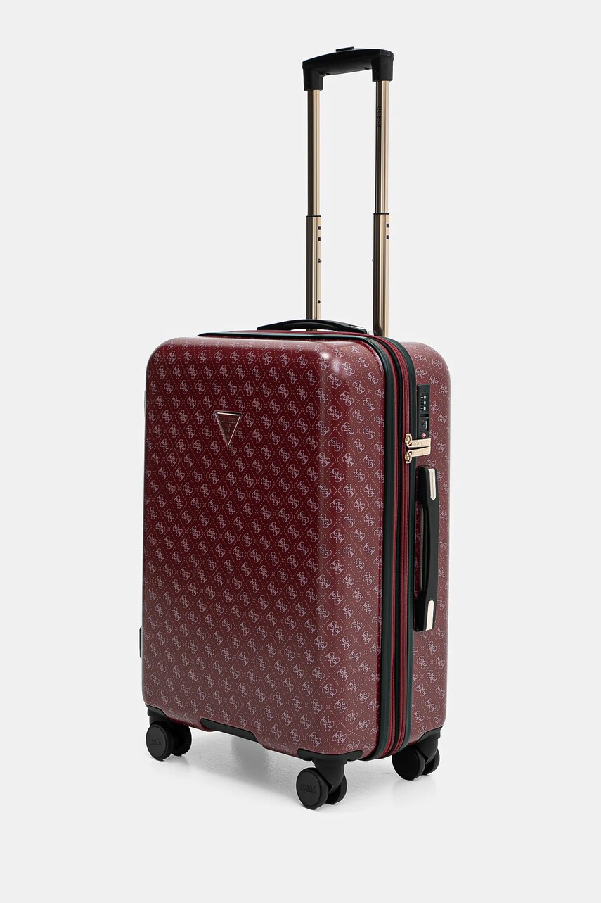 Валіза Guess JESCO колір бордовий TWE838 99820