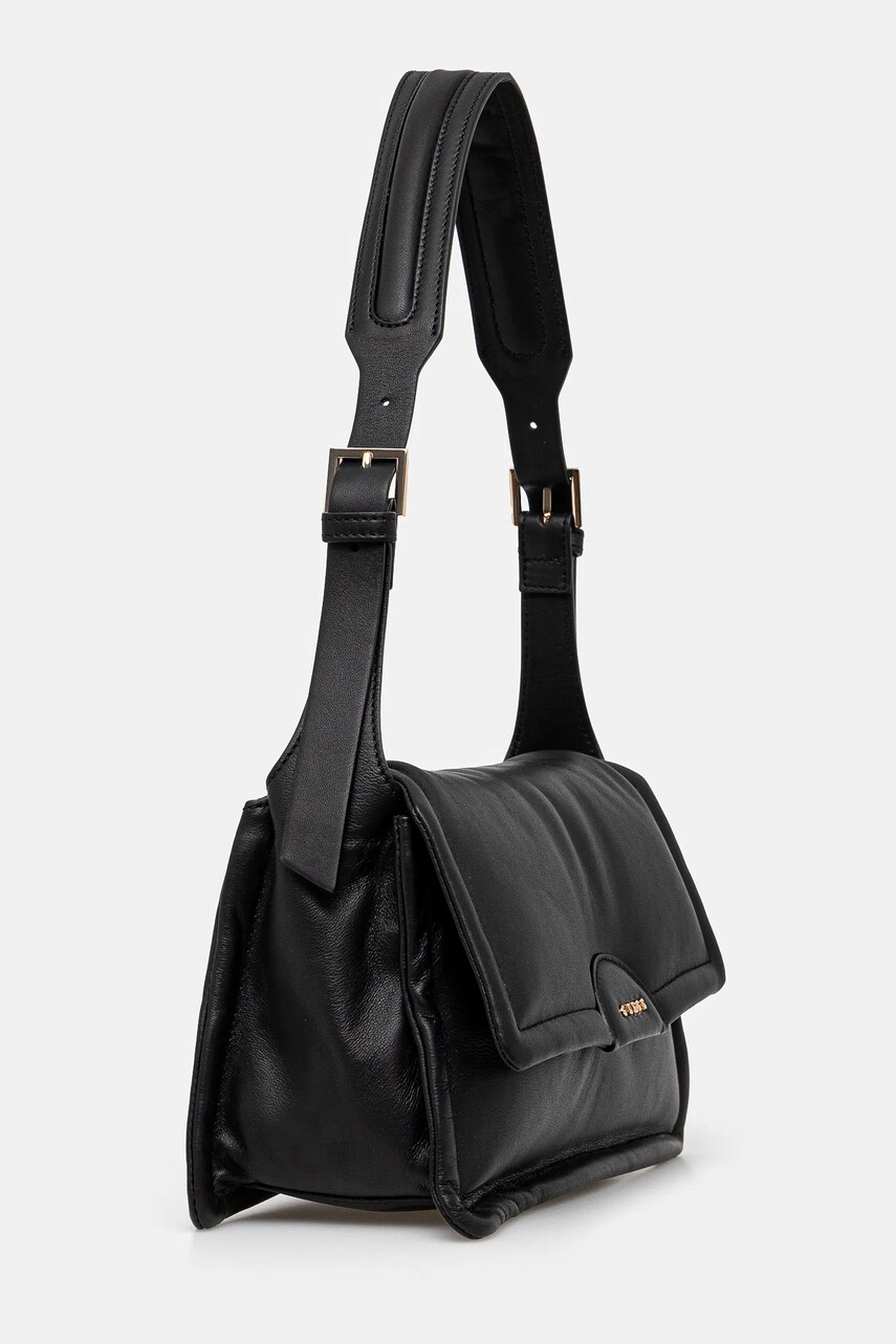Шкіряна сумочка Guess EVA колір чорний HWSTPF L5116