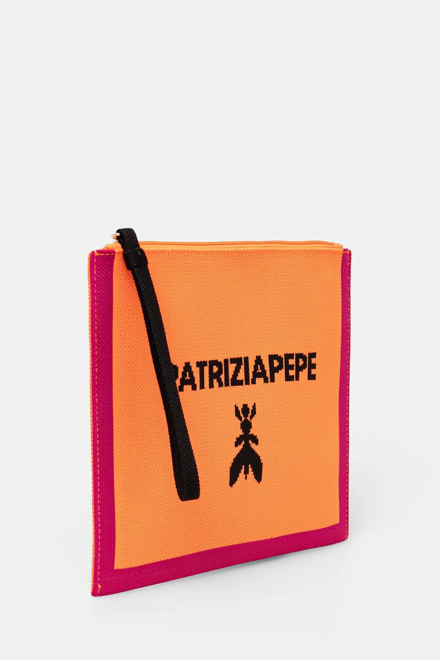 Косметичка Patrizia Pepe колір помаранчевий 2Q0024 K264
