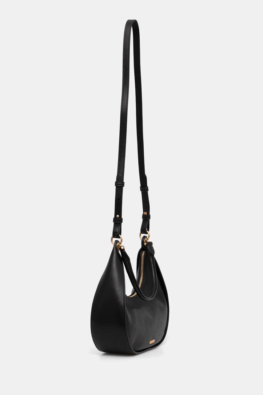 Шкіряна сумочка Dkny колір чорний R44CEI49