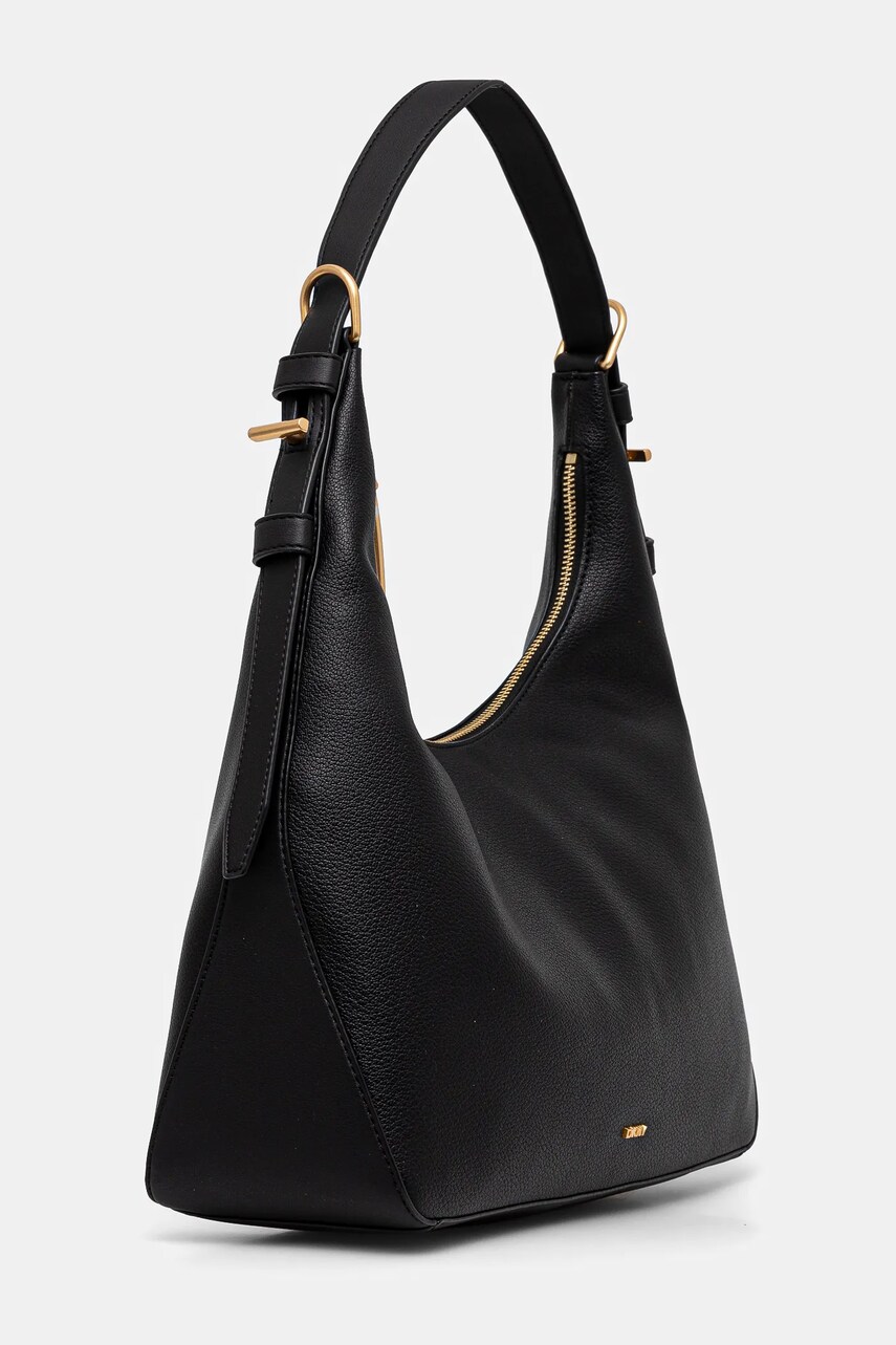 Шкіряна сумочка Dkny колір чорний R44CAI64