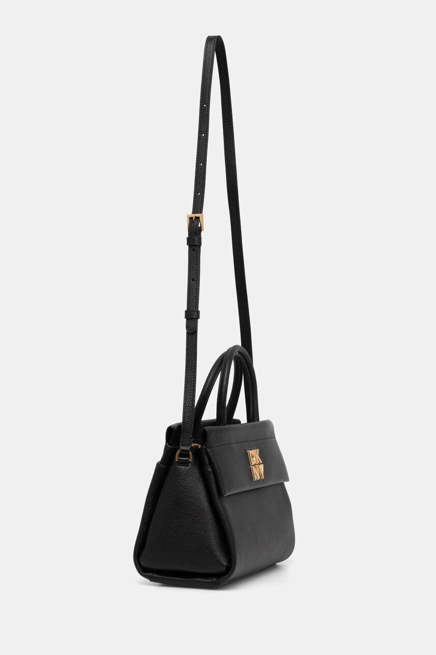 Шкіряна сумочка Dkny колір чорний R44DAI70