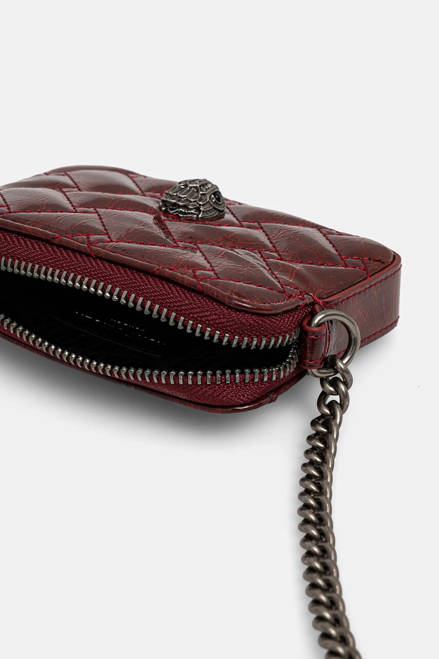 Гаманець Kurt Geiger London жіночий колір бордовий 3530155979