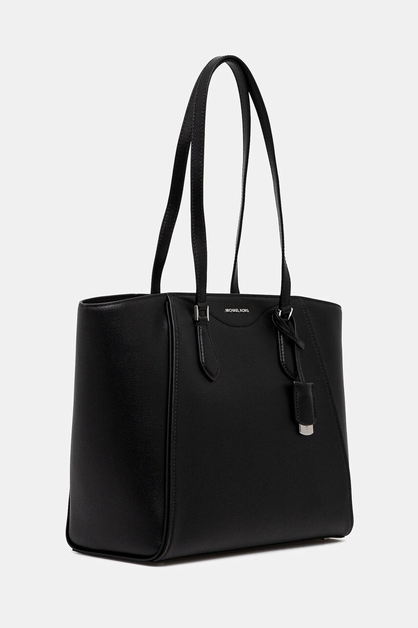 Шкіряна сумочка MICHAEL Michael Kors колір чорний 30F4STBT7L