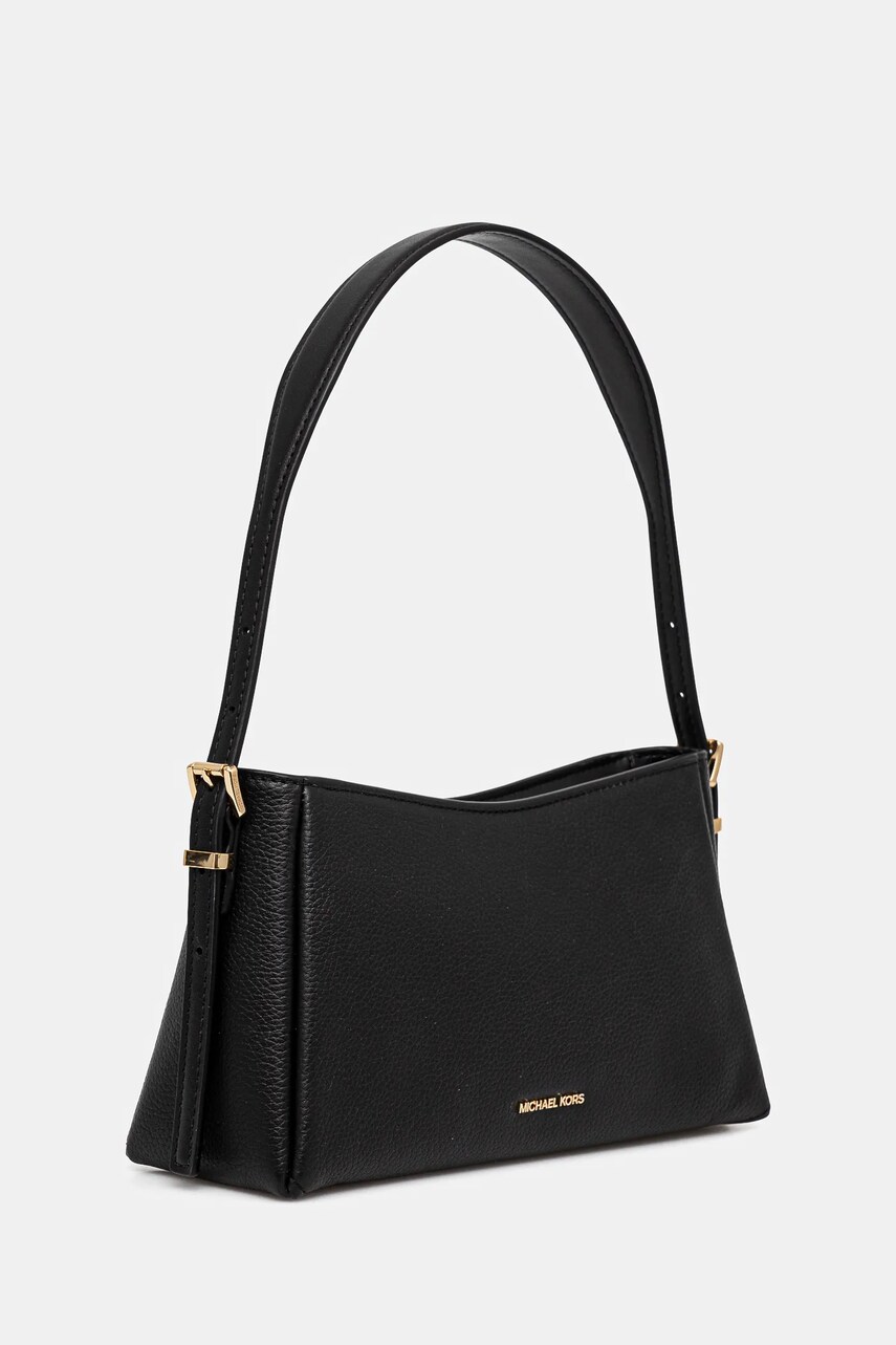 Шкіряна сумочка MICHAEL Michael Kors колір чорний 32R5G9OC6L