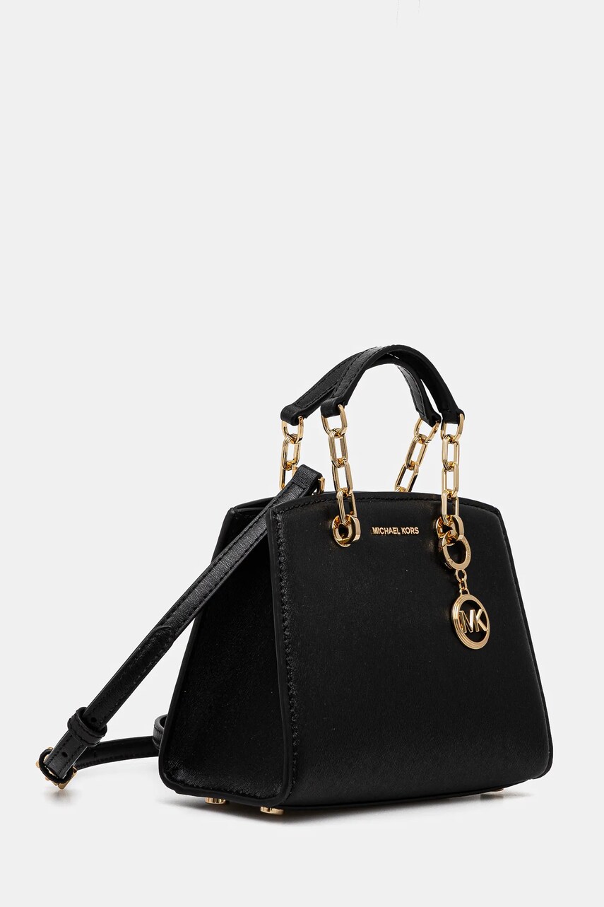 Шкіряна сумочка MICHAEL Michael Kors колір чорний 32S4GCYC1T