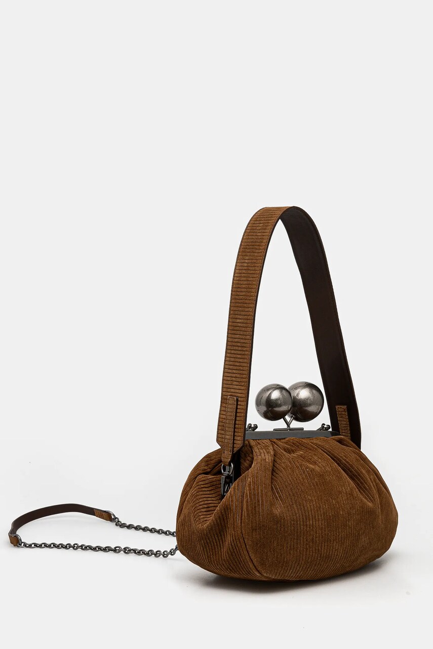 Сумочка Weekend Max Mara колір коричневий 2515511044600