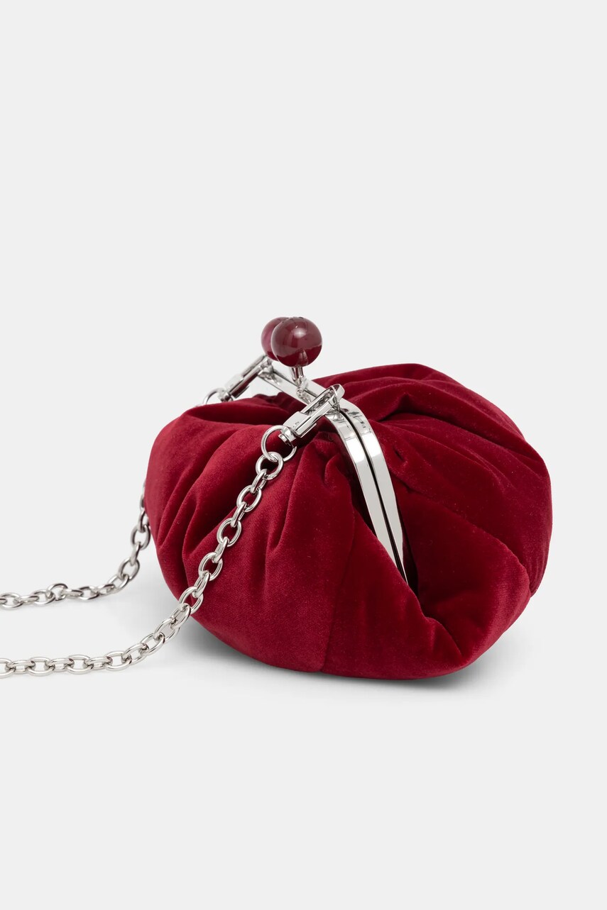 Сумочка Weekend Max Mara колір бордовий 2515511084600