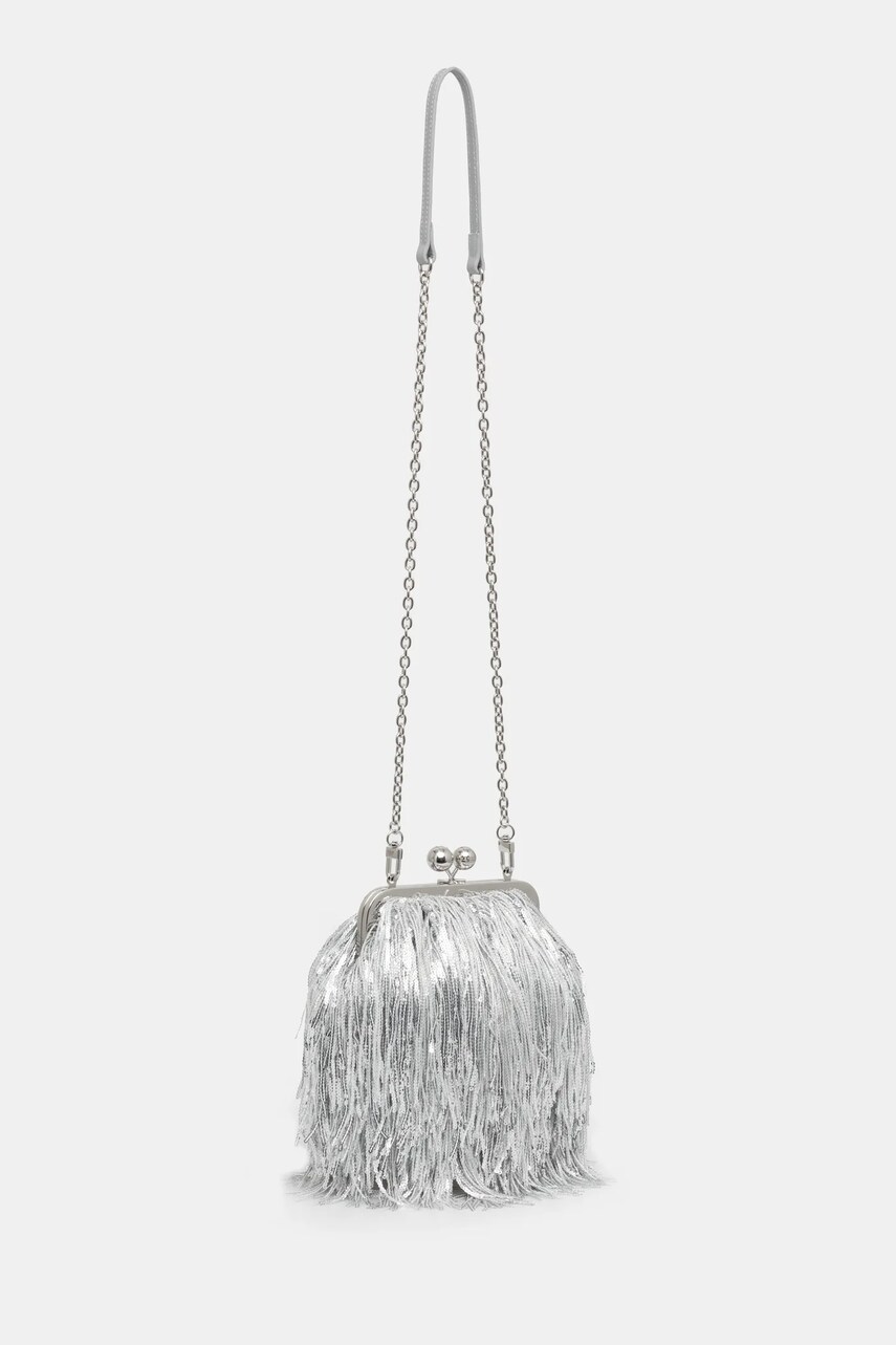 Клатч Weekend Max Mara колір срібний 2515511104600