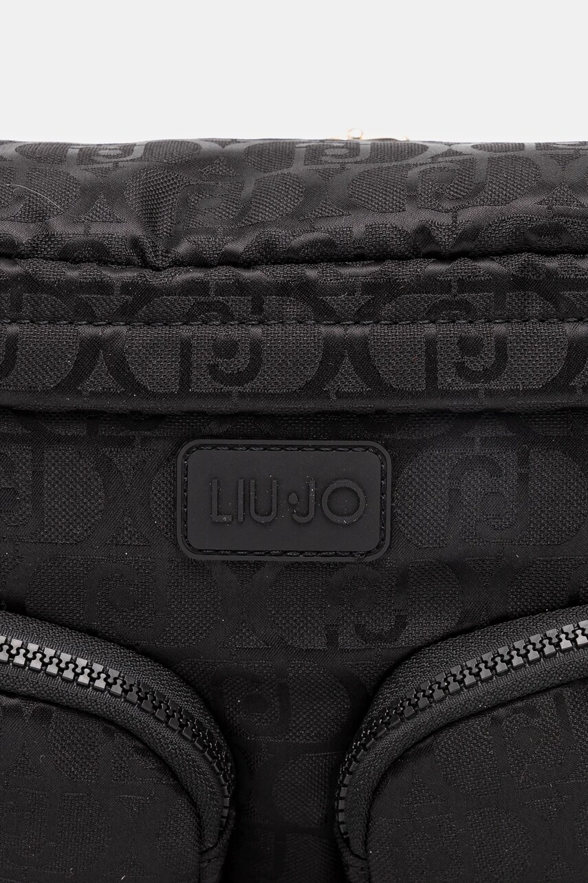 Сумка на пояс Liu Jo колір чорний TA5248 T2801