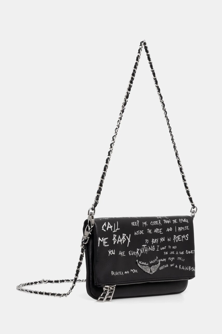 Сумочка ZADIG&VOLTAIRE колір чорний LWBA03903