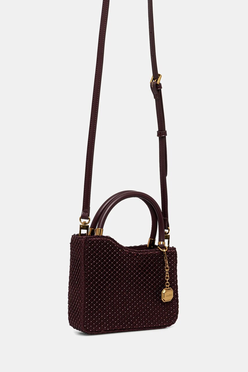 Сумочка Aldo SUNSPARKLE колір бордовий 13933773