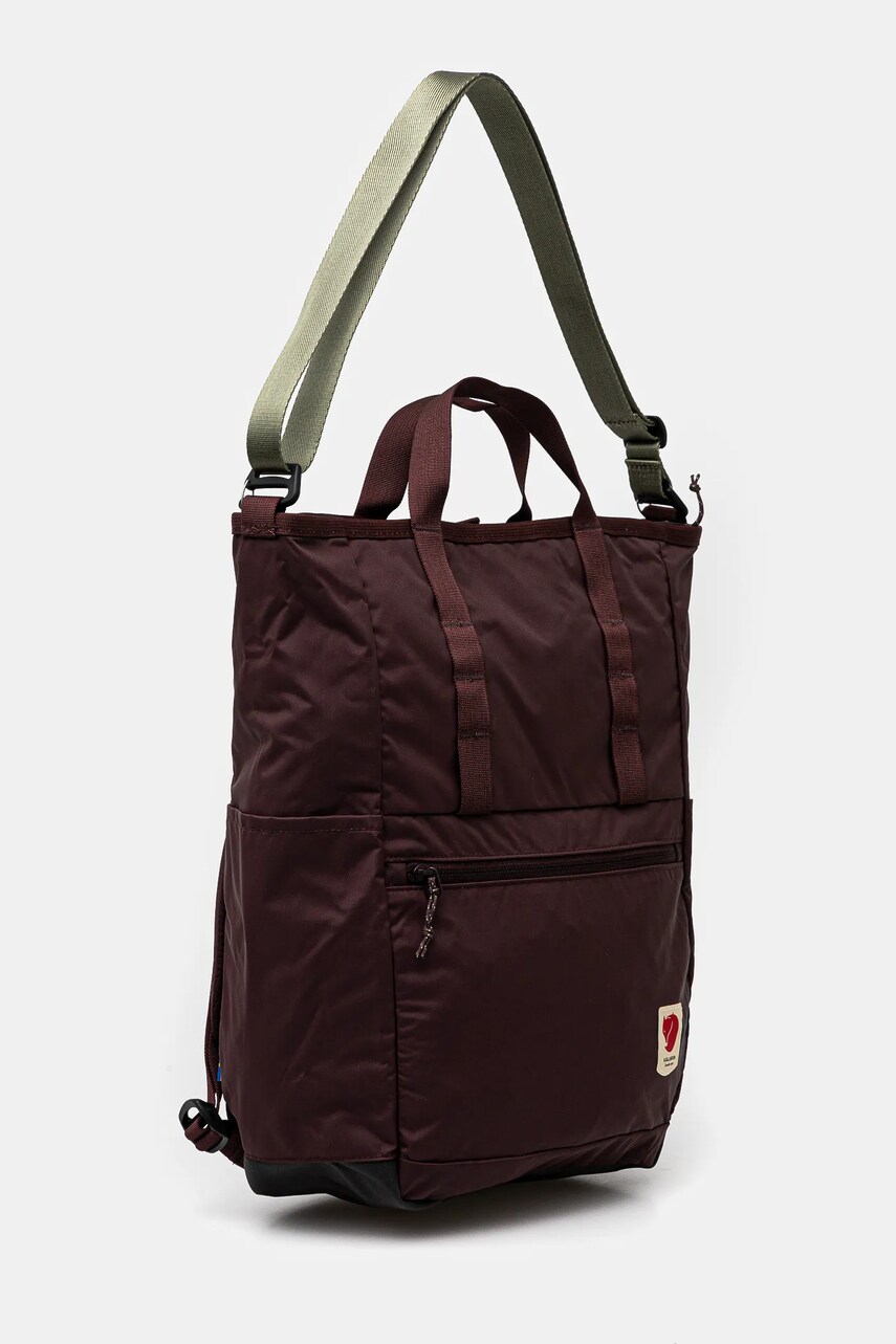 Купити Рюкзак Fjallraven High Coast жіночий колір бордовий великий однотонний F23225 – головне зображення