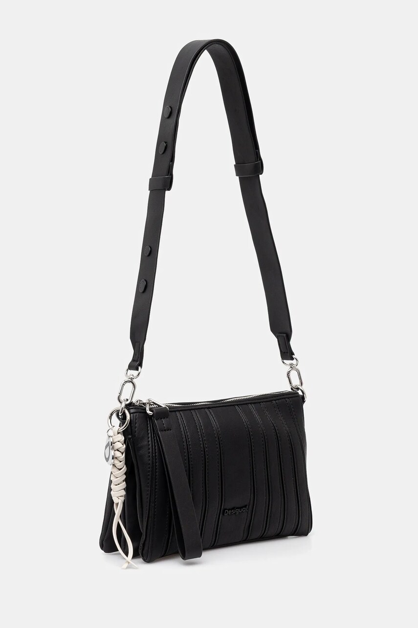 Сумочка Desigual KAPELA DORTMUND FLAP колір чорний 25SAXP92