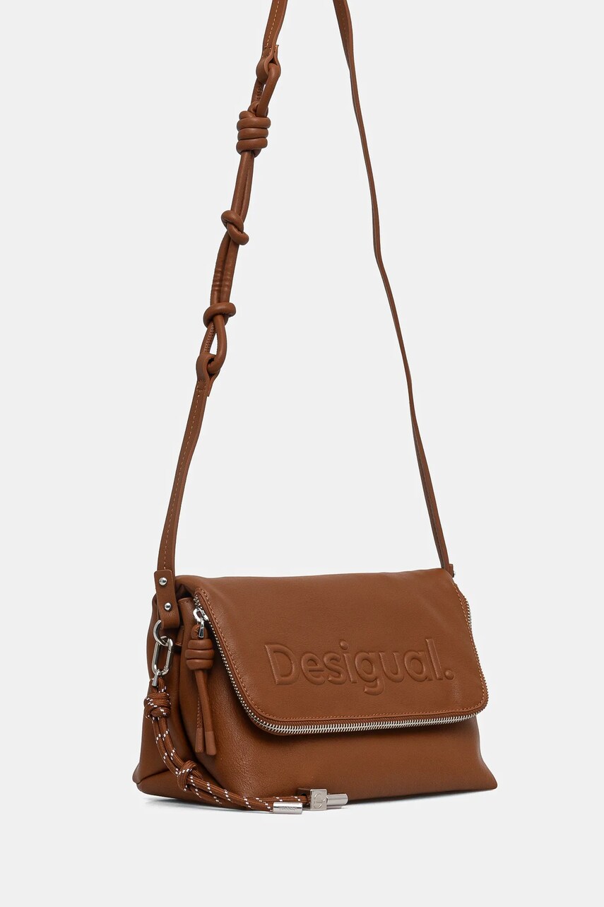 Сумочка Desigual HALF VENECIA 3.0 колір коричневий 25SAXPAM