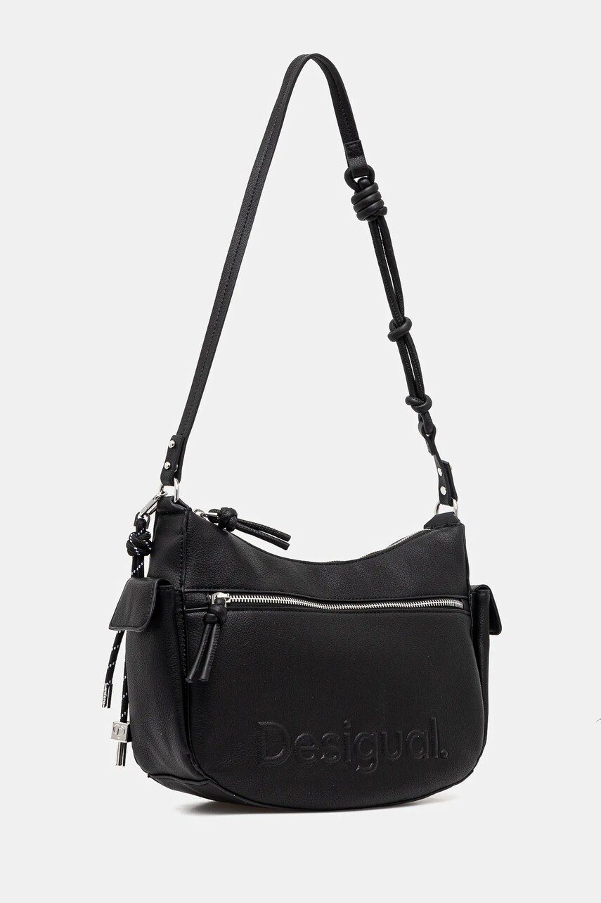 Сумочка Desigual HALF ASTANA BLACK колір чорний 25SAXPBX