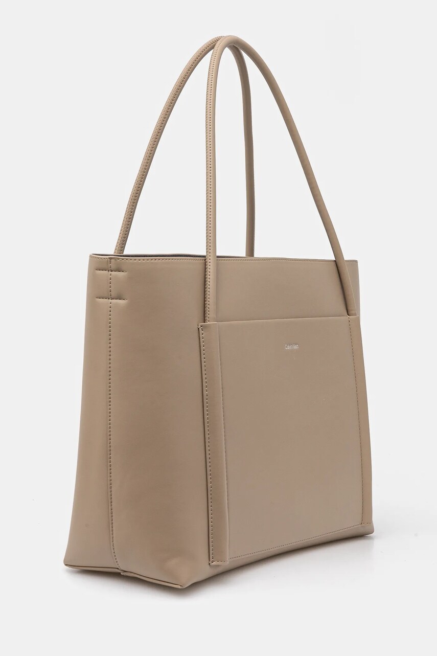 Сумочка Calvin Klein колір бежевий K60K613109