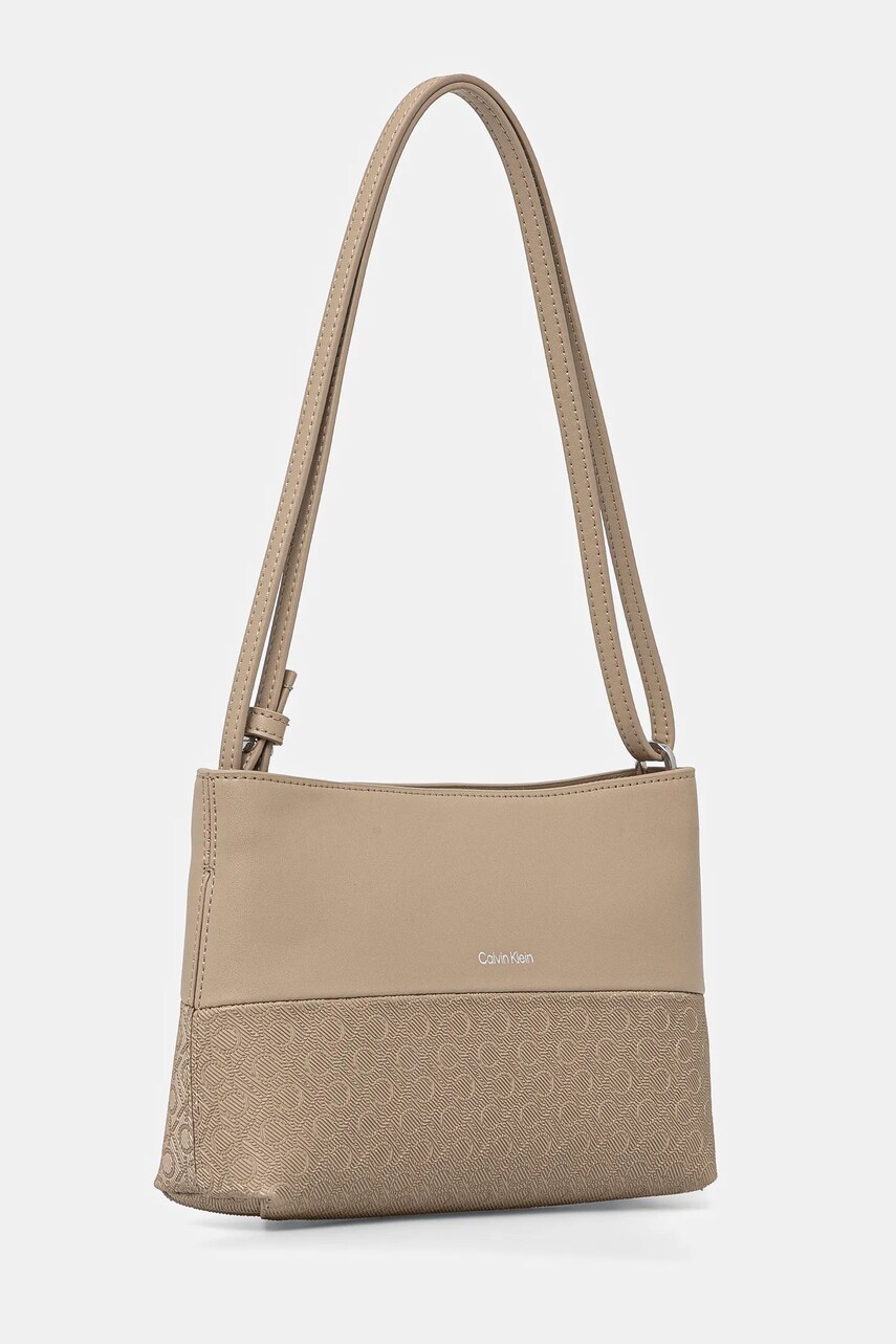 Сумочка Calvin Klein колір бежевий K60K613170