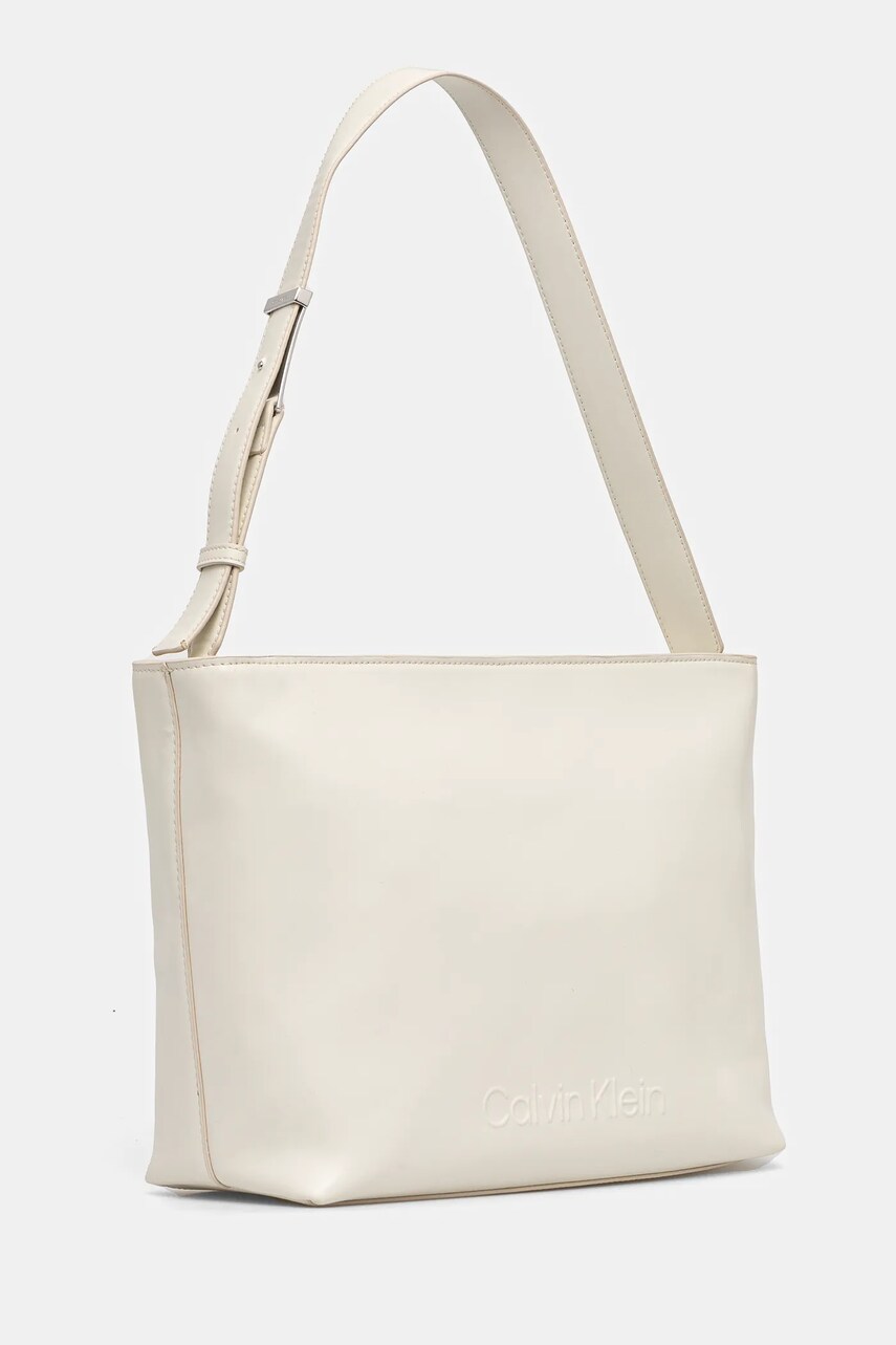 Сумочка Calvin Klein колір бежевий K60K613172