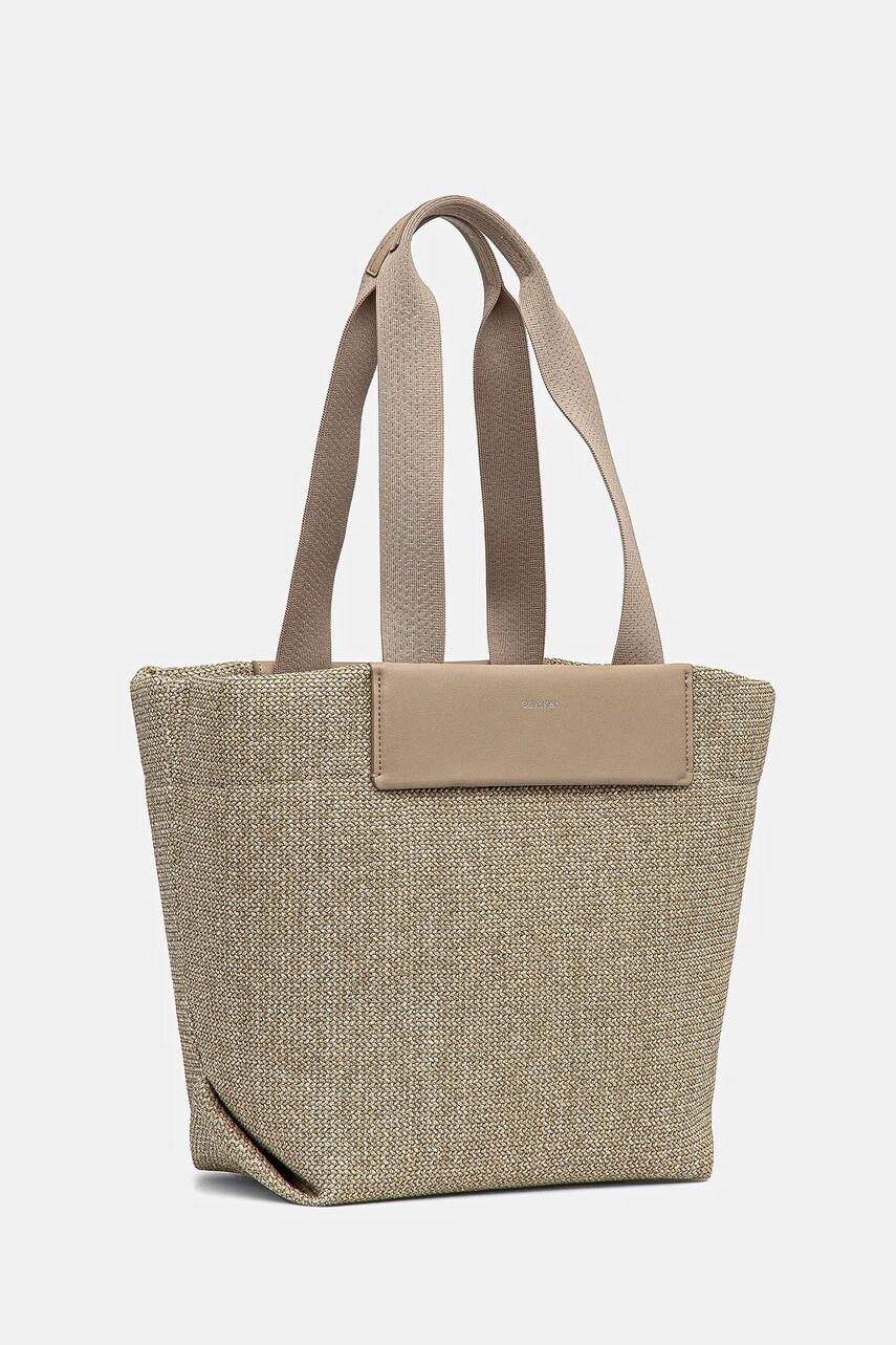 Сумочка Calvin Klein колір бежевий K60K613174