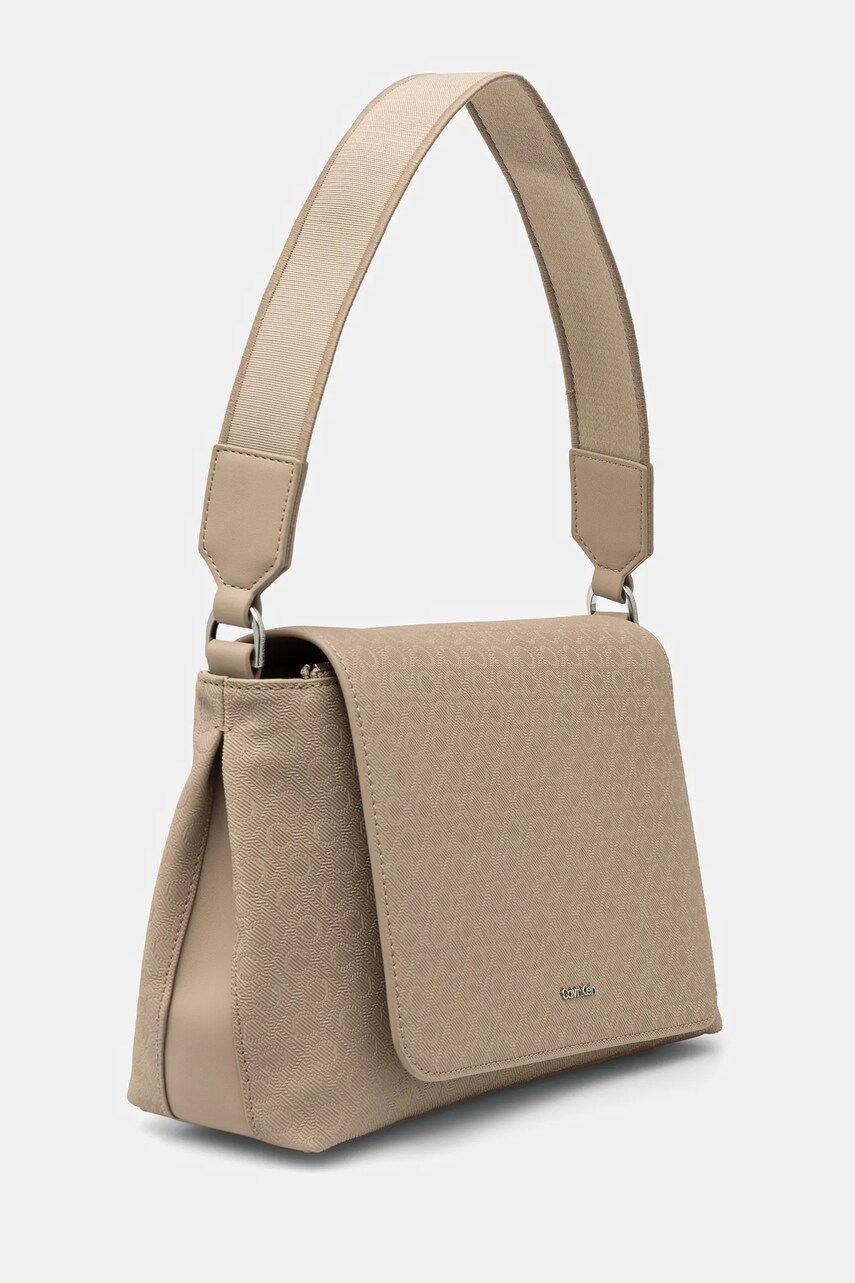 Сумочка Calvin Klein колір бежевий K60K613181