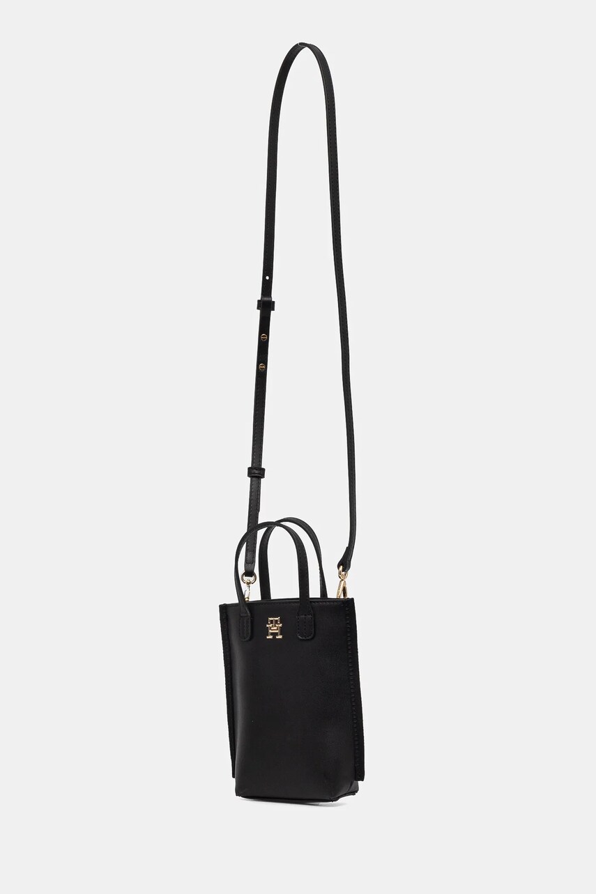 Сумочка Tommy Hilfiger колір чорний AW0AW17402