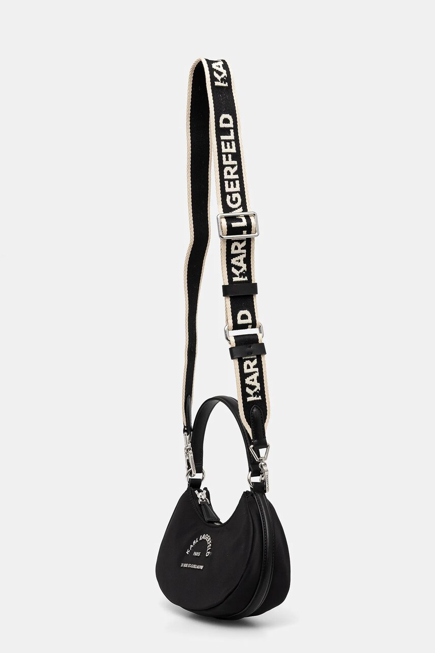 Сумочка Karl Lagerfeld колір чорний A2W30086