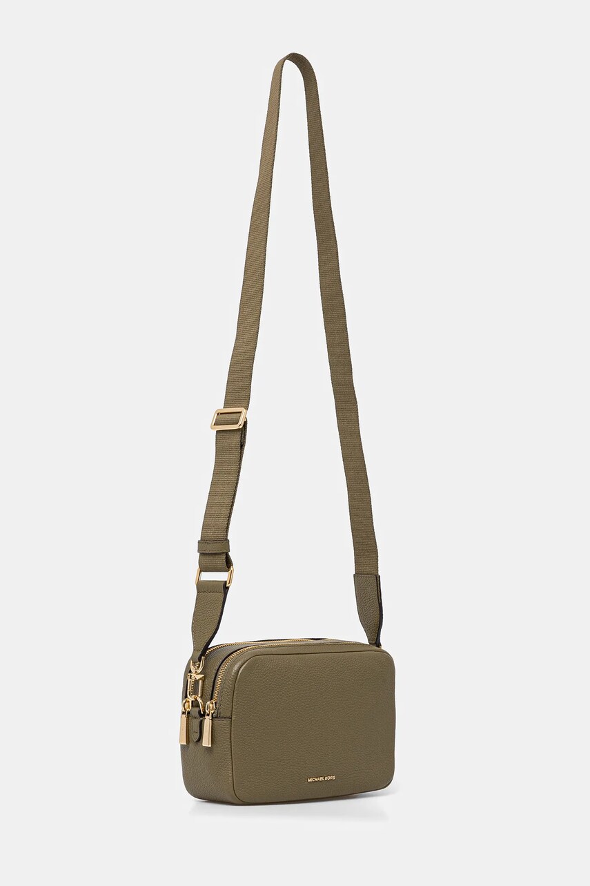 Шкіряна сумочка MICHAEL Michael Kors колір зелений 32S5GYTC5L