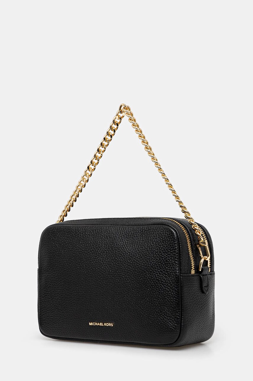 Шкіряна сумочка MICHAEL Michael Kors колір чорний 32S5GYTC5L
