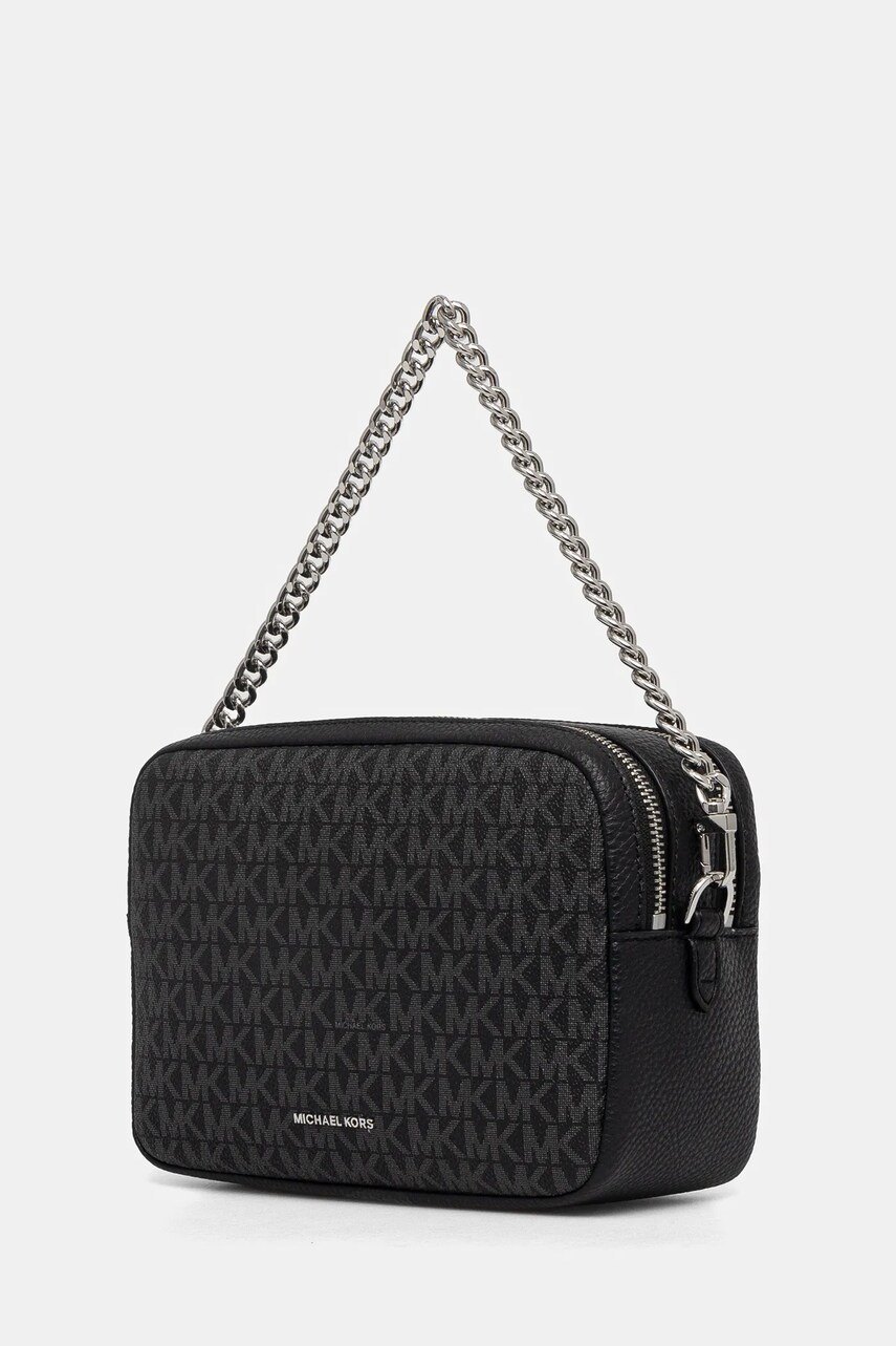 Шкіряна сумочка MICHAEL Michael Kors колір чорний 32S5SYTC5V