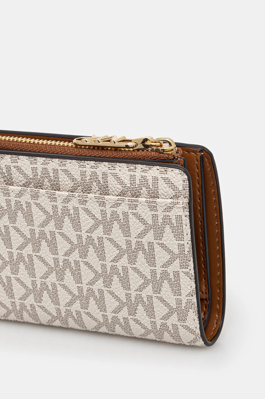 Гаманець MICHAEL Michael Kors жіночий колір бежевий 32S5G8ED7V