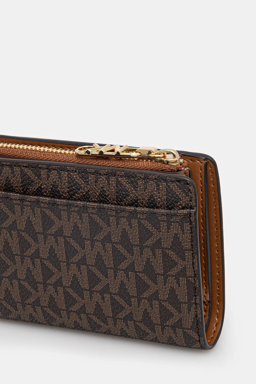 Гаманець MICHAEL Michael Kors жіночий колір коричневий 32S5G8ED7V