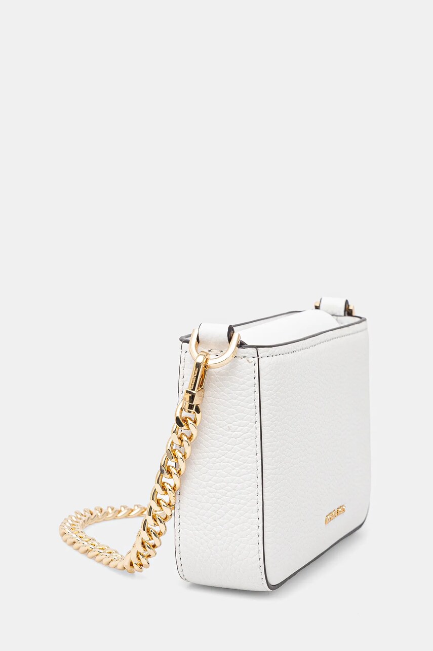 Шкіряна сумочка MICHAEL Michael Kors колір білий 32S5GYTU1L