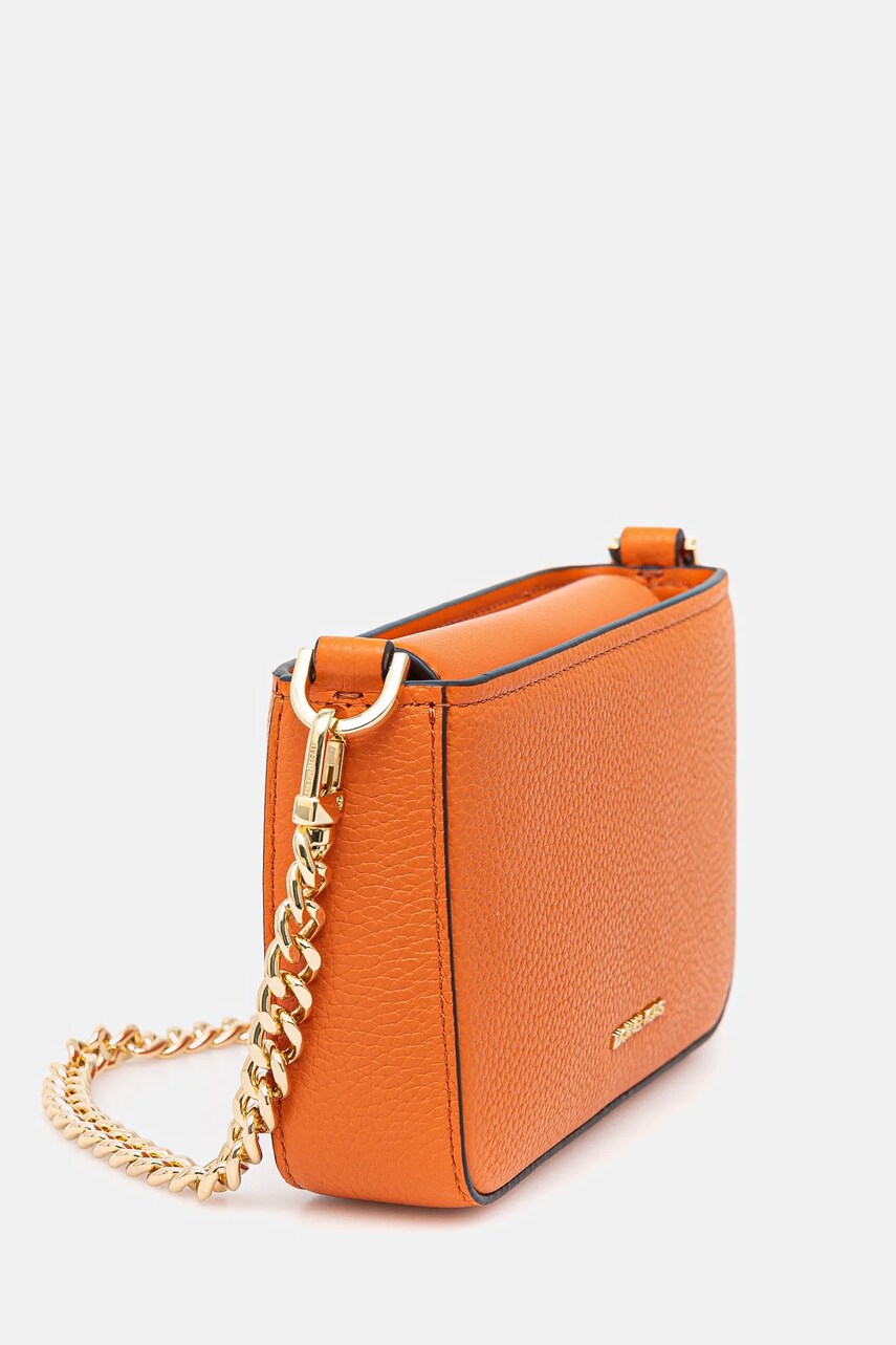 Шкіряна сумочка MICHAEL Michael Kors колір помаранчевий 32S5GYTU1L