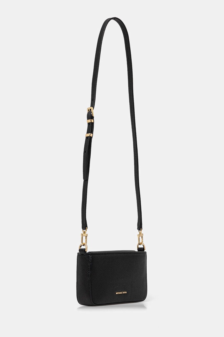 Шкіряна сумочка MICHAEL Michael Kors колір чорний 32S5GYTU1L