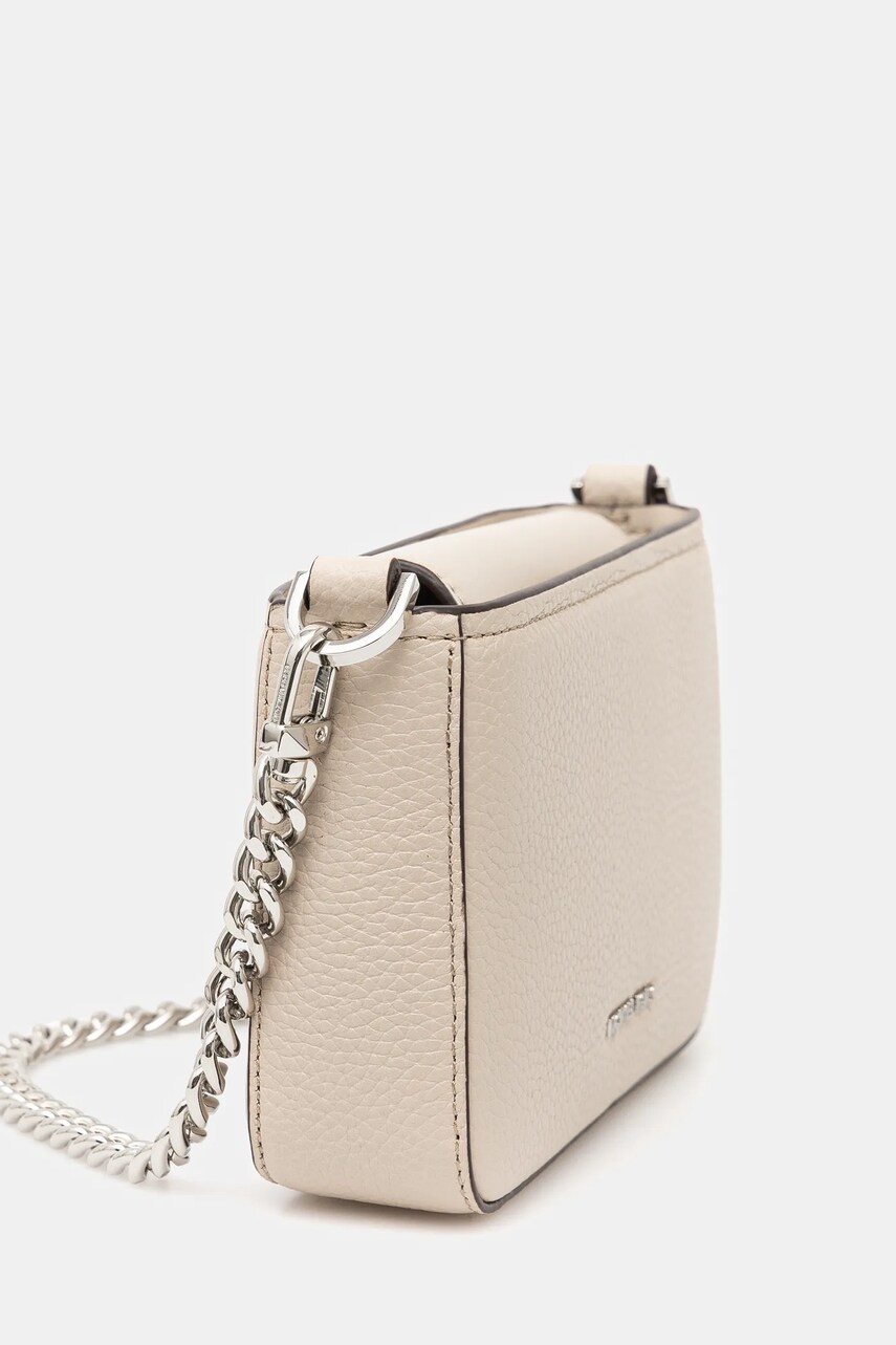 Шкіряна сумочка MICHAEL Michael Kors колір бежевий 32S5SYTU1L