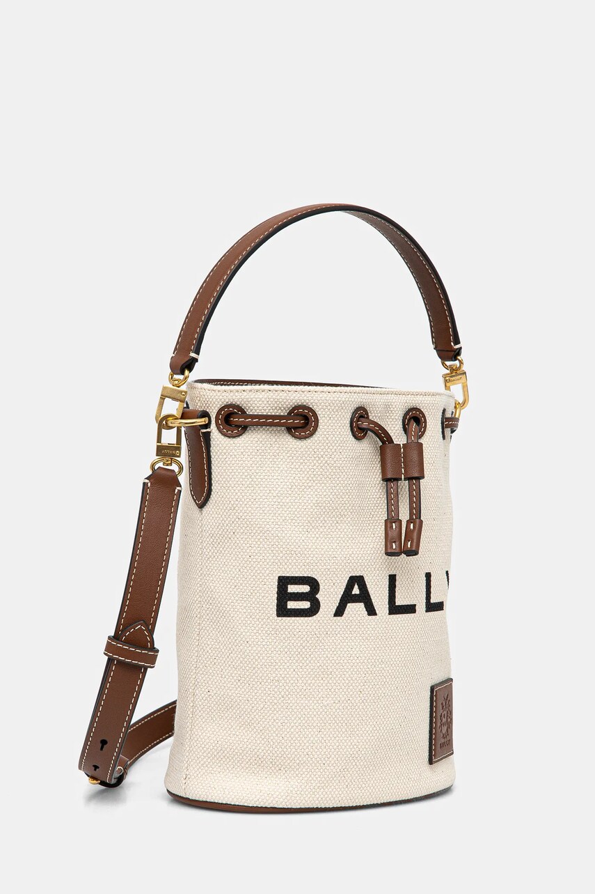 Сумочка Bally колір бежевий WAU01P