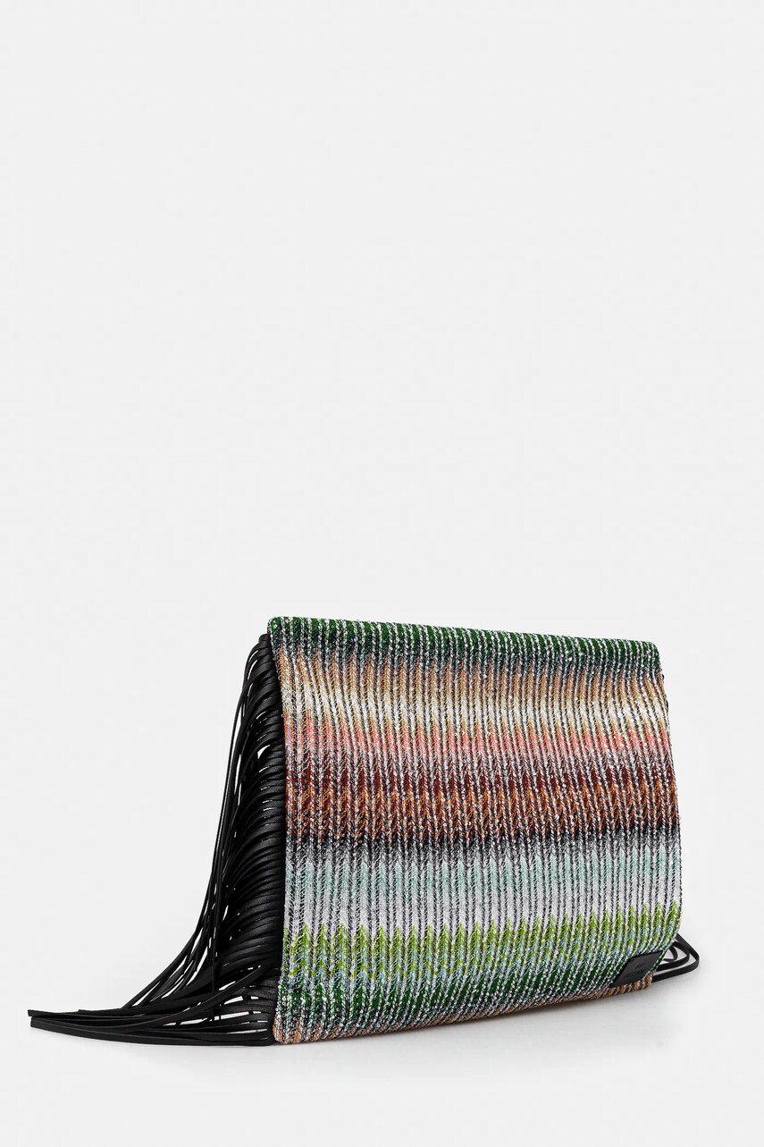 Клатч Missoni Clutch Fringes колір чорний MI10064F