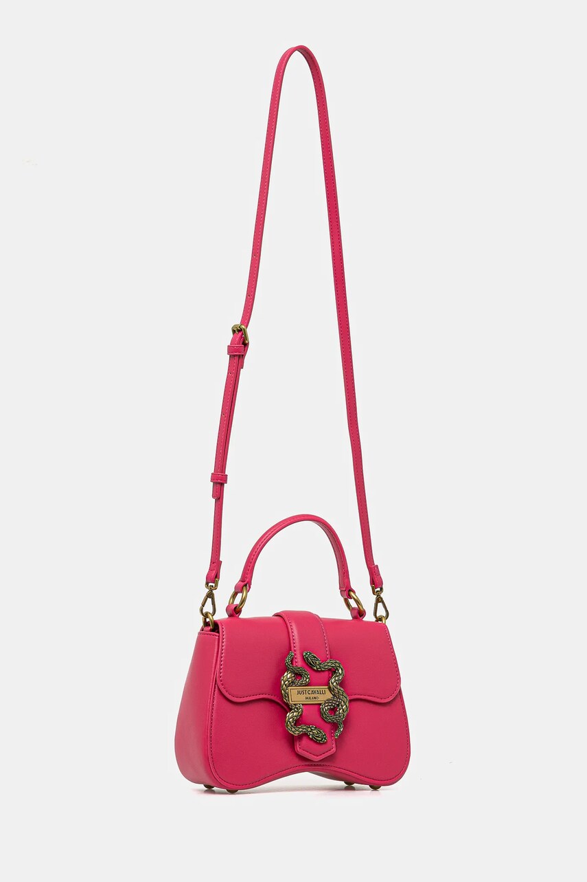 Сумочка Just Cavalli колір рожевий 78RA4BA9 ZSA89