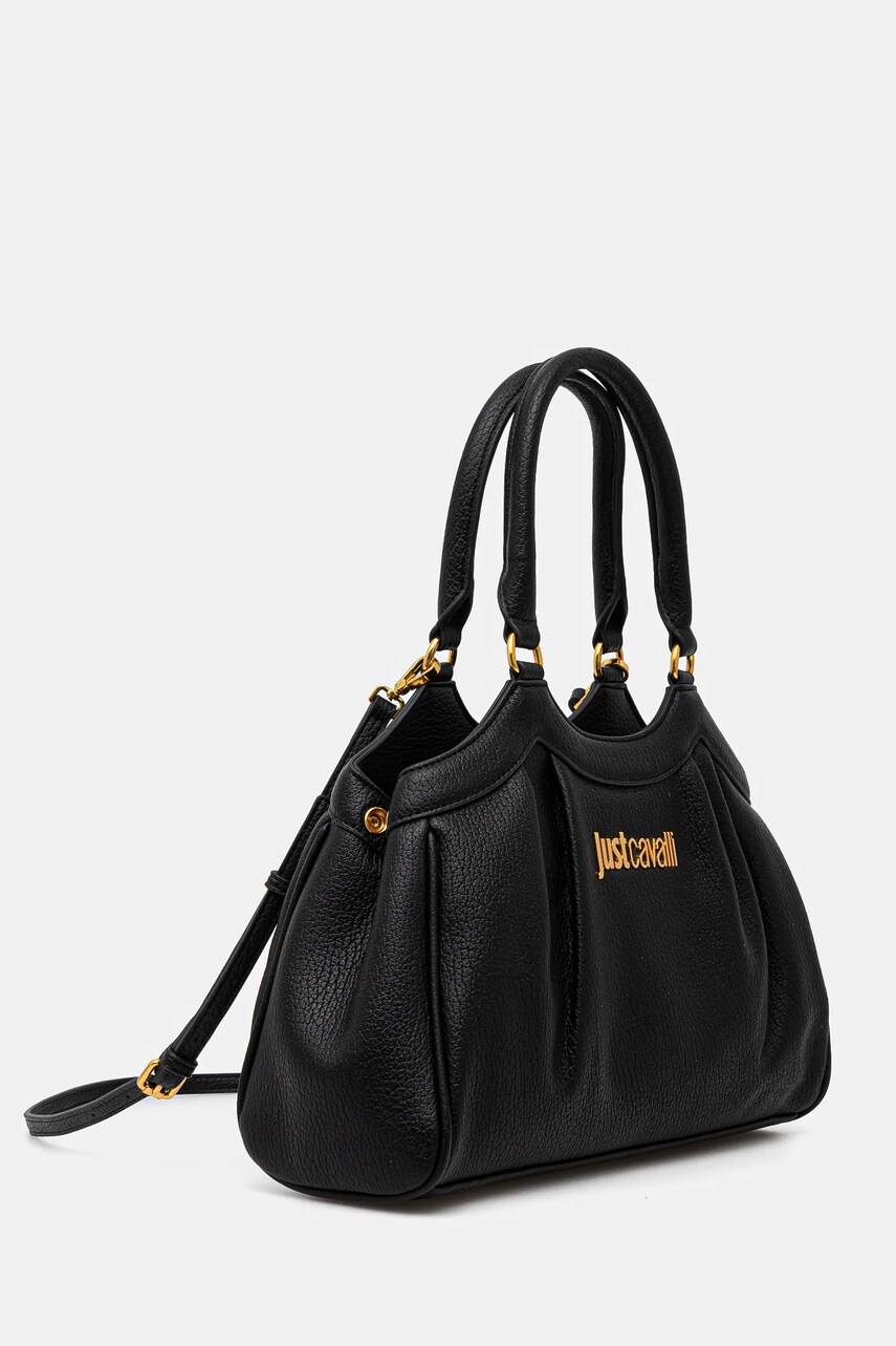 Сумочка Just Cavalli колір чорний 78RA4BD3 ZSB81
