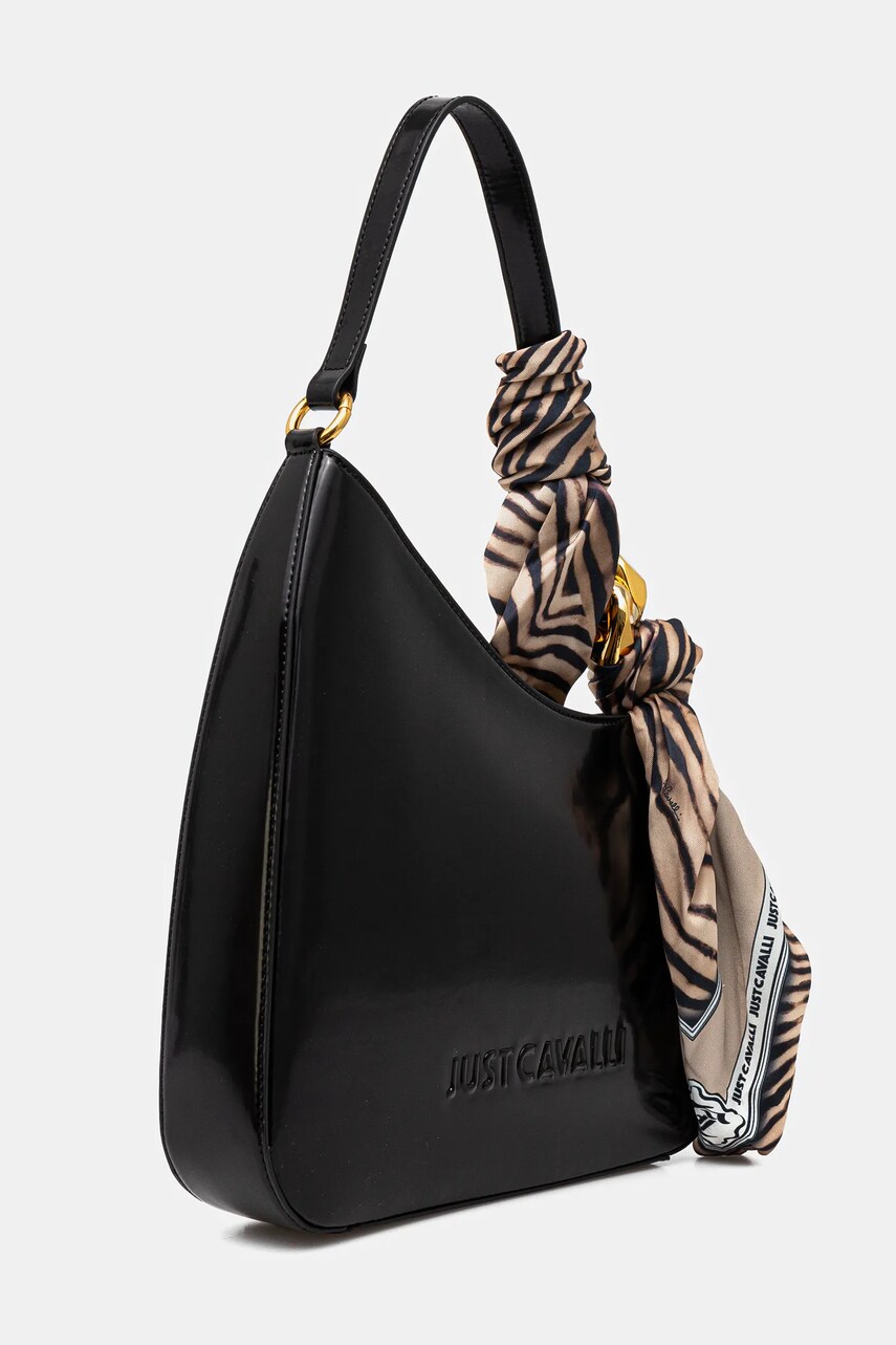 Сумочка Just Cavalli колір чорний 78RA4BH2 ZSB86