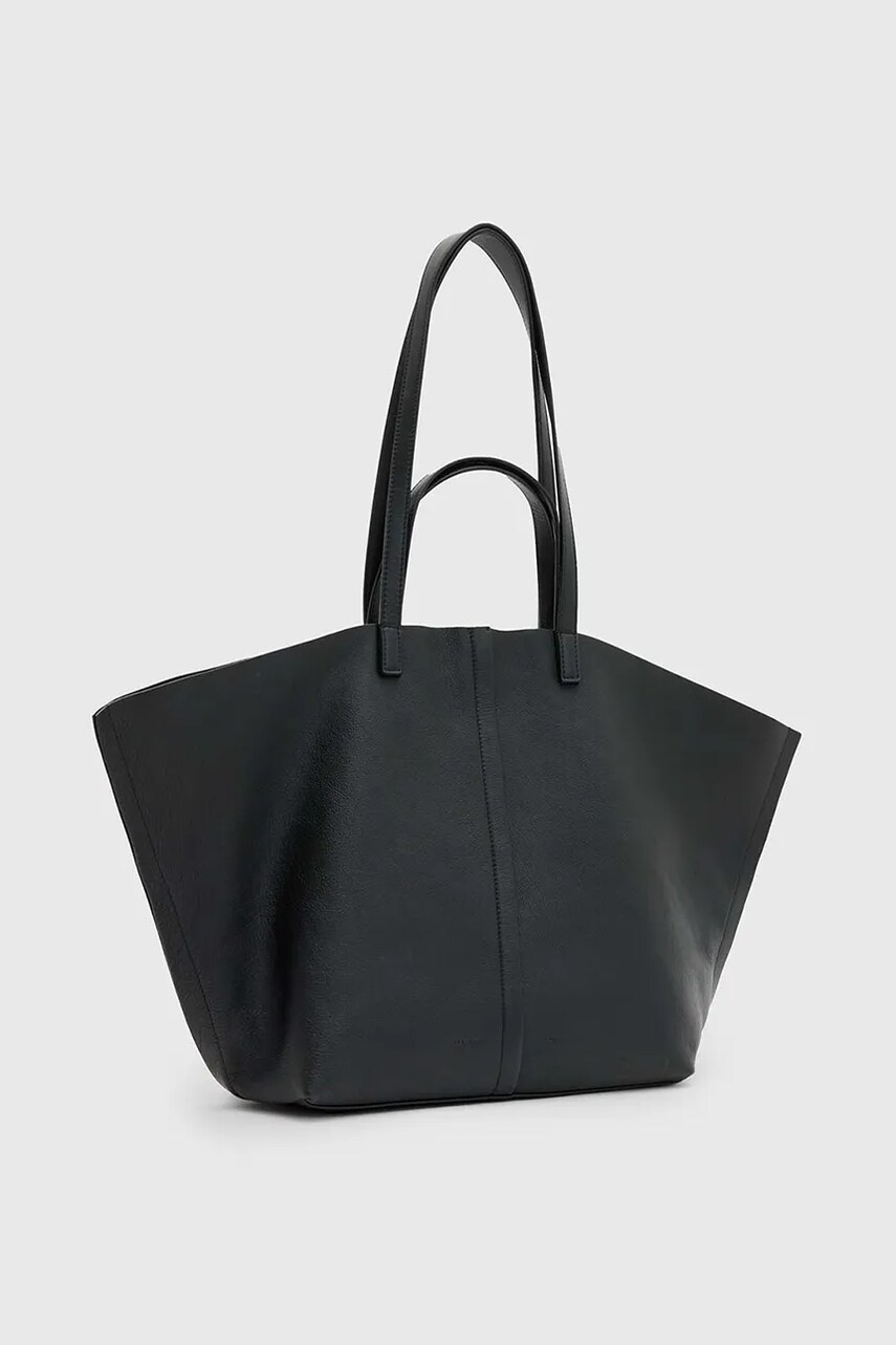 Шкіряна сумочка AllSaints PHOENIX колір чорний W493XB