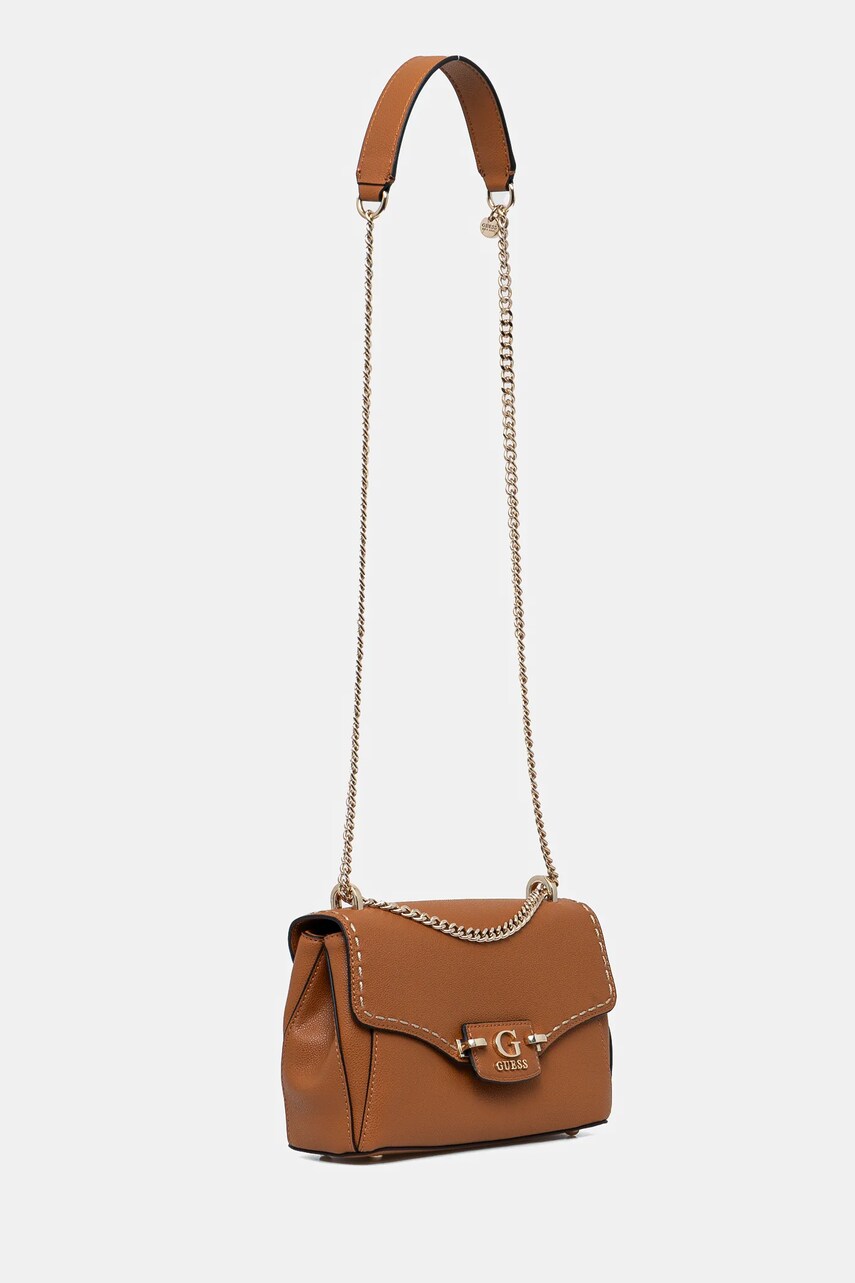 Сумочка Guess NASTRA колір коричневий HWBG96 37210