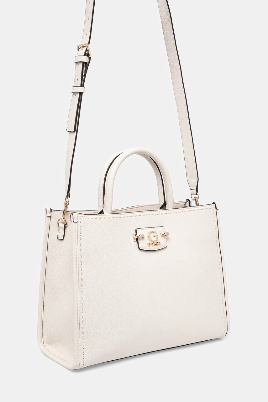 Сумочка Guess NASTRA колір бежевий HWBG96 37220