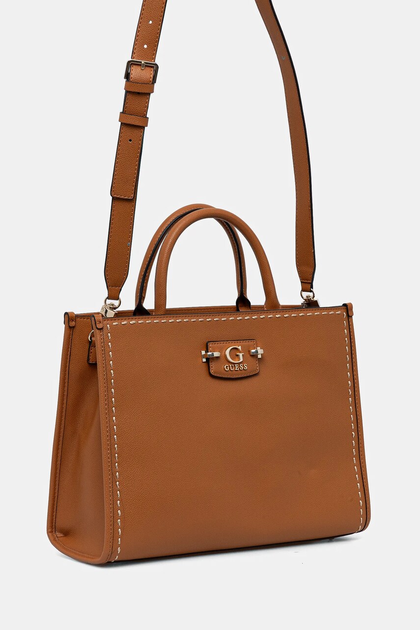 Сумочка Guess NASTRA колір коричневий HWBG96 37220
