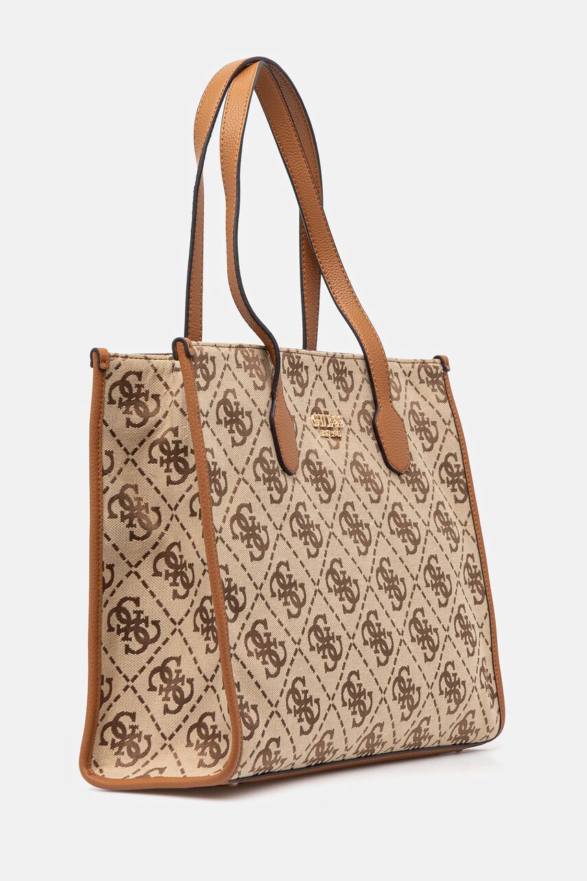 Сумочка Guess SILVANA колір бежевий HWJO86 65240
