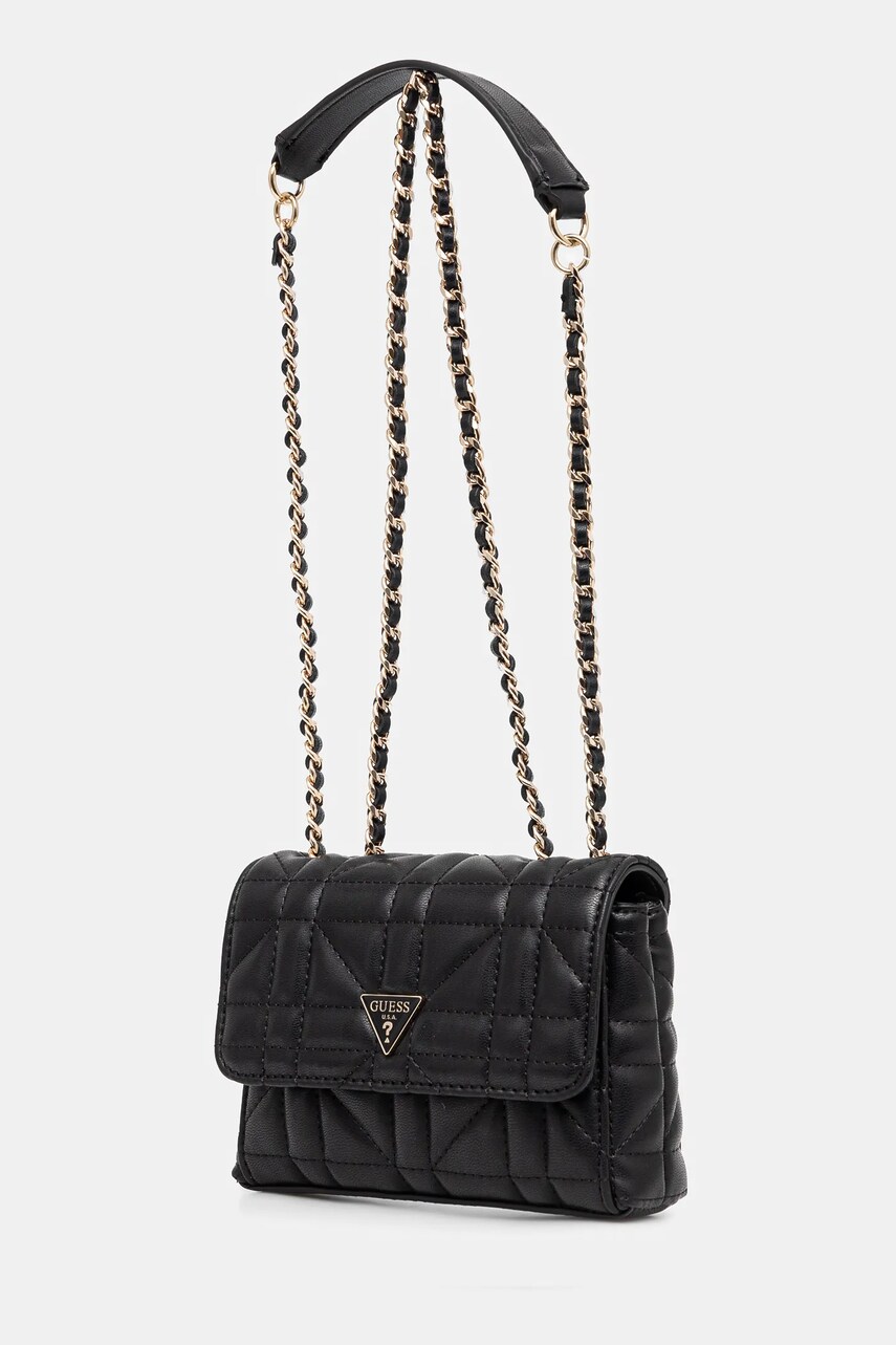 Сумочка Guess EDITA колір чорний HWQG96 25780