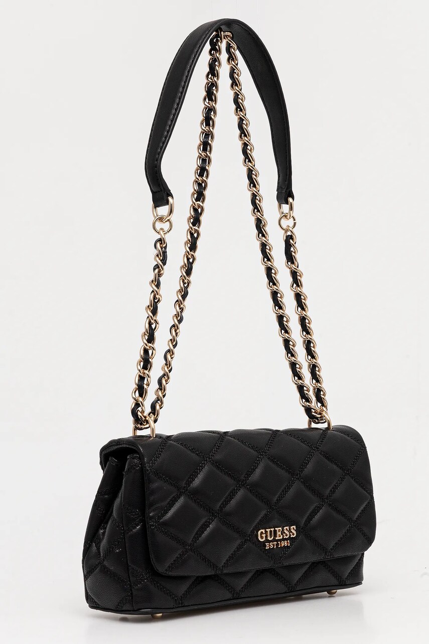 Купити Сумочка Guess TAMSIN колір чорний HWQG96 32210 – головне зображення