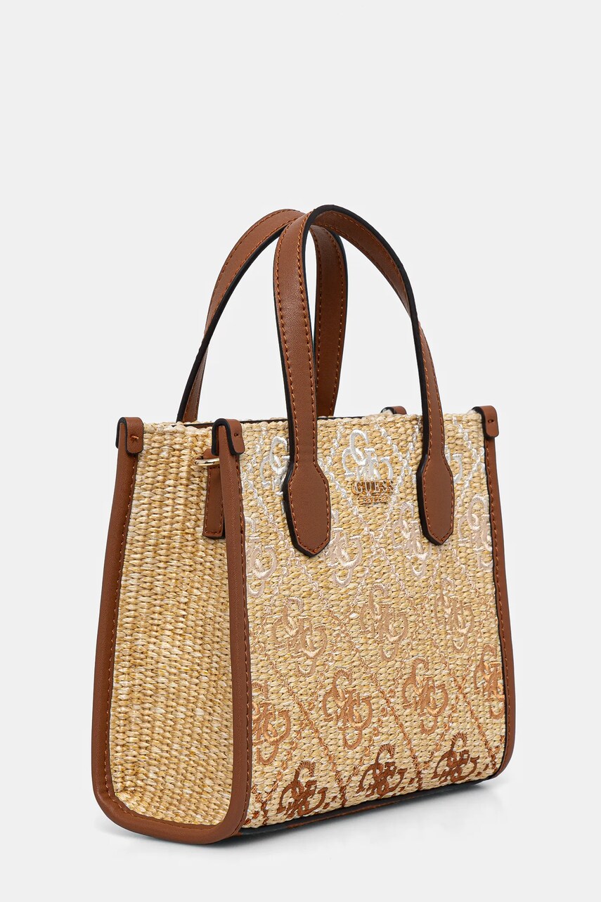 Сумочка Guess SILVANA колір бежевий HWSW86 65770