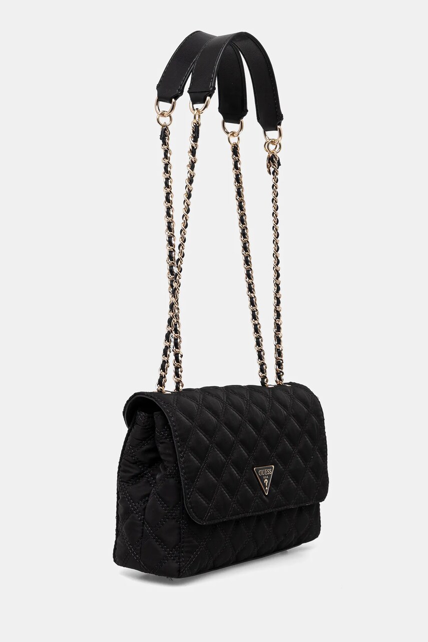 Сумочка Guess GIULLY колір чорний HWYQ87 48200